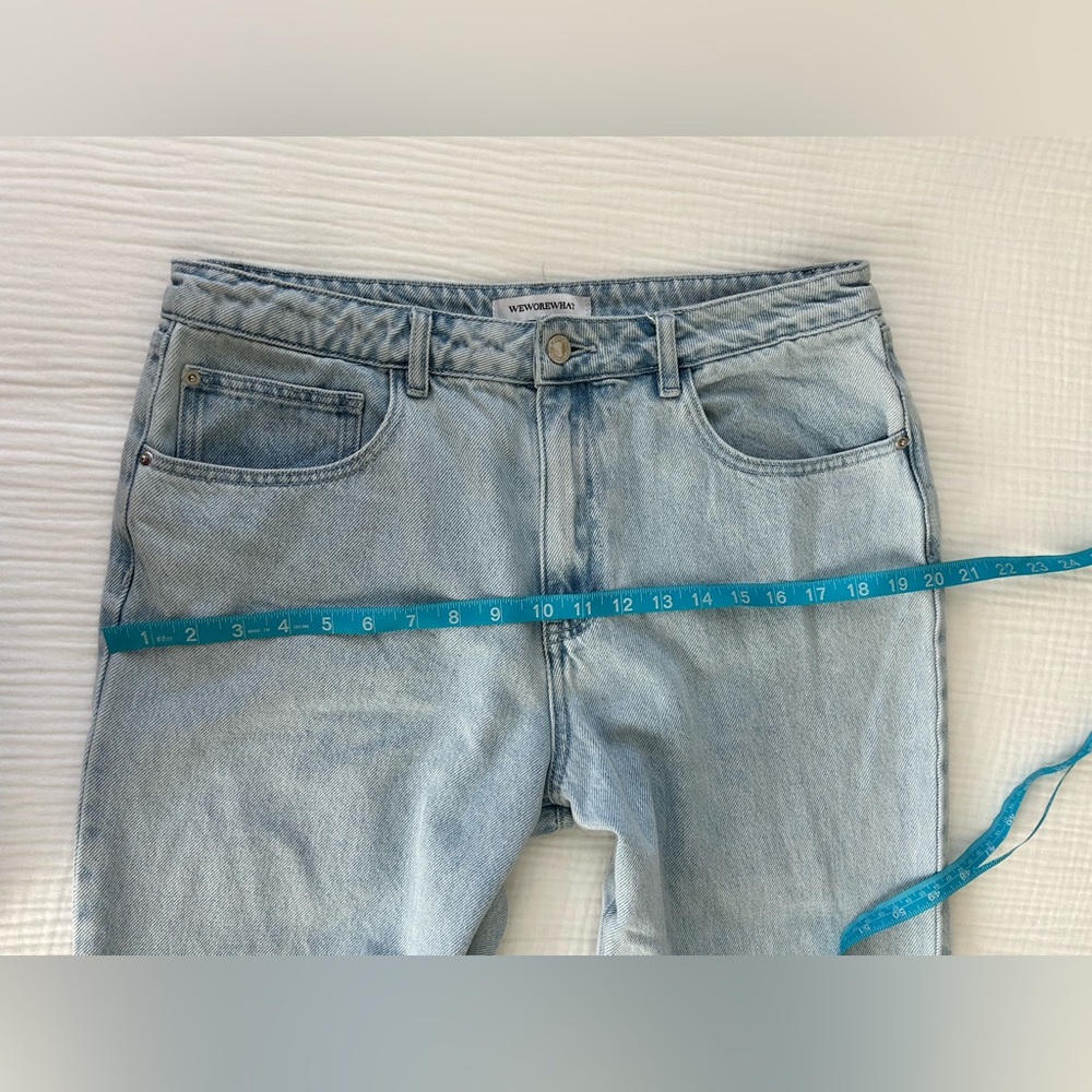 WeWoreWhat We Wore What Wide Leg Denim Jeans
Light Wash
Size 31 - Picture 6 of 9